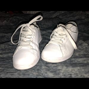 White DC sneakers